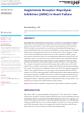 Cover page: Angiotensin Receptor-Neprilysin Inhibition (ARNI) in Heart Failure