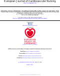 Cover page: Exhaustion, immuno-inflammation, and pathogen burden after cardiac surgery: An exploratory study