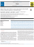 Cover page: Impact of heavy rains of 2018 in western Japan: disaster-induced health outcomes among the population of Innoshima Island