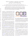 Cover page: Evidence for deconfined U(1) gauge theory at the transition between toric code and double semion