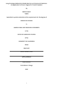 Cover page: Using Shrinkage Methods for Model Selection and Improved Predictions: An Application to Time to Degree for Transfer Students