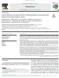 Cover page: Crohn's disease-associated ATG16L1 T300A genotype is associated with improved survival in gastric cancer