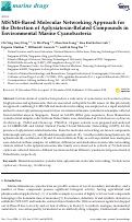 Cover page: MS/MS-Based Molecular Networking Approach for the Detection of Aplysiatoxin-Related Compounds in Environmental Marine Cyanobacteria