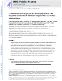 Cover page: Three-dimensional imaging of the developing human fetal urogenital-genital tract: Indifferent stage to male and female differentiation