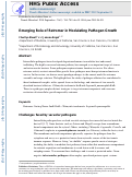 Cover page: Emerging Role of Retromer in Modulating Pathogen Growth.