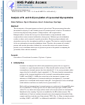 Cover page: Analysis of N- and O-Glycosylation of Lysosomal Glycoproteins