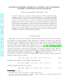 Cover page: Finite-parameters feedback control for stabilizing damped nonlinear wave equations