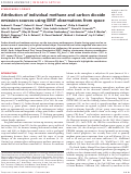 Cover page: Attribution of individual methane and carbon dioxide emission sources using EMIT observations from space.