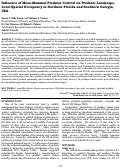 Cover page: Influence of Meso-Mammal Predator Control on Predator Landscape-Level Spatial Occupancy in Northern Florida and Southern Georgia, USA