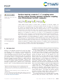 Cover page: Surface basicity controls C–C coupling rates during carbon dioxide-assisted methane coupling over bifunctional Ca/ZnO catalysts