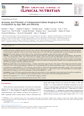 Cover page: Accuracy and Precision of 3-dimensional Optical Imaging for Body Composition by Age, BMI, and Ethnicity.