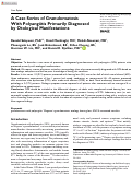 Cover page: A Case Series of Granulomatosis With Polyangiitis Primarily Diagnosed by Otological Manifestations.