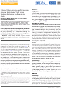 Cover page: Clinical Characteristics and Outcomes Among Individuals With Spinal Implant Infections: A Descriptive Study