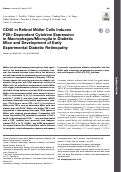 Cover page: CD40 in Retinal Müller Cells Induces P2X7-Dependent Cytokine Expression in Macrophages/Microglia in Diabetic Mice and Development of Early Experimental Diabetic Retinopathy