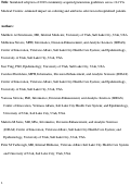 Cover page: Simulated Adoption of 2019 Community-Acquired Pneumonia Guidelines Across 114 Veterans Affairs Medical Centers: Estimated Impact on Culturing and Antibiotic Selection in Hospitalized Patients