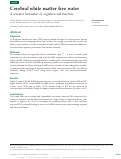 Cover page: Cerebral white matter free water: A sensitive biomarker of cognition and function.