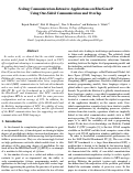 Cover page: Scaling communication-intensive applications on bluegene/P using one-sided communication and overlap