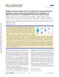 Cover page: Multiple Structural States Exist Throughout the Helical Nucleation Sequence of the Intrinsically Disordered Protein Stathmin, As Reported by Electron Paramagnetic Resonance Spectroscopy