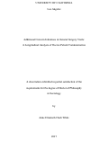 Cover page: Additional Concern Initiations in General Surgery Visits: A Longitudinal Analysis of Doctor-Patient Communication