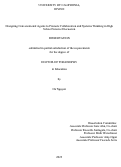 Cover page: Designing Conversational Agents to Promote Collaboration and Systems Thinking in High School Science Discussion