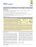 Cover page: Pulsed electron paramagnetic resonance study of domain docking in neuronal nitric oxide synthase: the calmodulin and output state perspective.