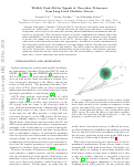 Cover page: Wobbly Dark Matter Signals at Cherenkov Telescopes from Long-Lived Mediator Decays