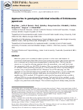 Cover page: Approaches to genotyping individual miracidia of Schistosoma japonicum