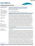 Cover page: Formation and Maintenance of the GEOTRACES Subsurface‐Dissolved Iron Maxima in an Ocean Biogeochemistry Model