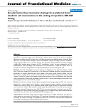 Cover page: An alternative flow cytometry strategy for peripheral blood dendritic cell enumeration in the setting of repetitive GM-CSF dosing