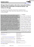 Cover page: Nitrogen‐Doped Graphene‐Like Carbon Intercalated MXene Heterostructure Electrodes for Enhanced Sodium‐ and Lithium‐Ion Storage