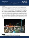 Cover page: The Emergence of Shared E-Scooters: Prioritizing Safety