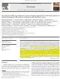 Cover page: An automatic MEG low-frequency source imaging approach for detecting injuries in mild and moderate TBI patients with blast and non-blast causes