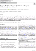 Cover page: Mapping of additive and epistatic QTLs linked to seed longevity in bread wheat (Triticum aestivum L.)