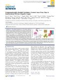 Cover page: Computationally-Guided Synthetic Control over Pore Size in Isostructural Porous Organic Cages