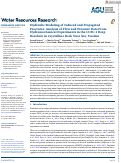 Cover page: Hydraulic Modeling of Induced and Propagated Fractures: Analysis of Flow and Pressure Data From Hydromechanical Experiments in the COSC‐1 Deep Borehole in Crystalline Rock Near Åre, Sweden