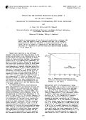 Cover page: Specific heat and electrical resistivity of CeCu6 below 1 k