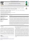 Cover page: Assessment of the regional fossil fuel CO2 distribution through Δ14C patterns in ipê leaves: The case of Rio de Janeiro state, Brazil