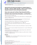 Cover page: Improved Survival Among all Interferon-α-Treated Patients in HCV-002, a Veterans Affairs Hepatitis C Cohort of 2211 Patients, Despite Increased Cirrhosis Among Nonresponders