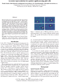 Cover page: Accurate representation for spatial cognition using grid cells