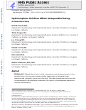 Cover page: Hydromorphone Unit Dose Affects Intraoperative Dosing: An Observational Study.