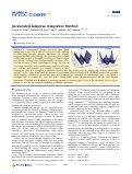 Cover page: Accelerated Adaptive Integration Method