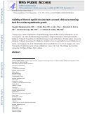 Cover page: Validity of Forced Eyelid Closure Test