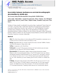 Cover page: Association between marijuana use and electrocardiographic abnormalities by middle age: the Coronary Artery Risk Development in Young Adults (CARDIA) study