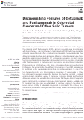 Cover page: Distinguishing Features of Cetuximab and Panitumumab in Colorectal Cancer and Other Solid Tumors