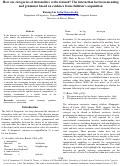 Cover page: How are categories of intransitive verbs formed? The interaction between meaning and grammar based on evidence from children's acquisition