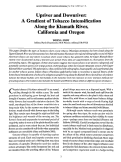 Cover page: Upriver and Downriver: A Gradient of Tobacco Intensification Along the Klamath River, California and Oregon