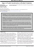 Cover page: Impact of Faculty Incentivization on Resident Evaluations