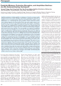 Cover page: Pesticide Mixtures, Endocrine Disruption, and Amphibian Declines: Are We Underestimating the Impact?