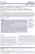 Cover page: The Burden of and Risk Factors for Trachoma in Selected Districts of Zimbabwe: Results of 16 Population-Based Prevalence Surveys