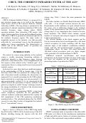 Cover page: CIRCE, the Coherent Infrared Center at the ALS